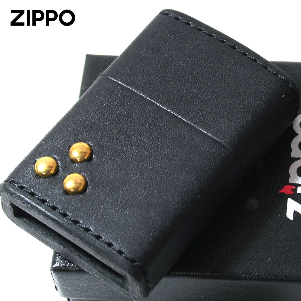 Zippo �W�b�|���C�^�[ �v���� ���U�[ ���[�N�X �J�I�X Leather Works CHAOS LWC Z �X���[�h�b�g�X�^�b�Y ���[���֐�p���i