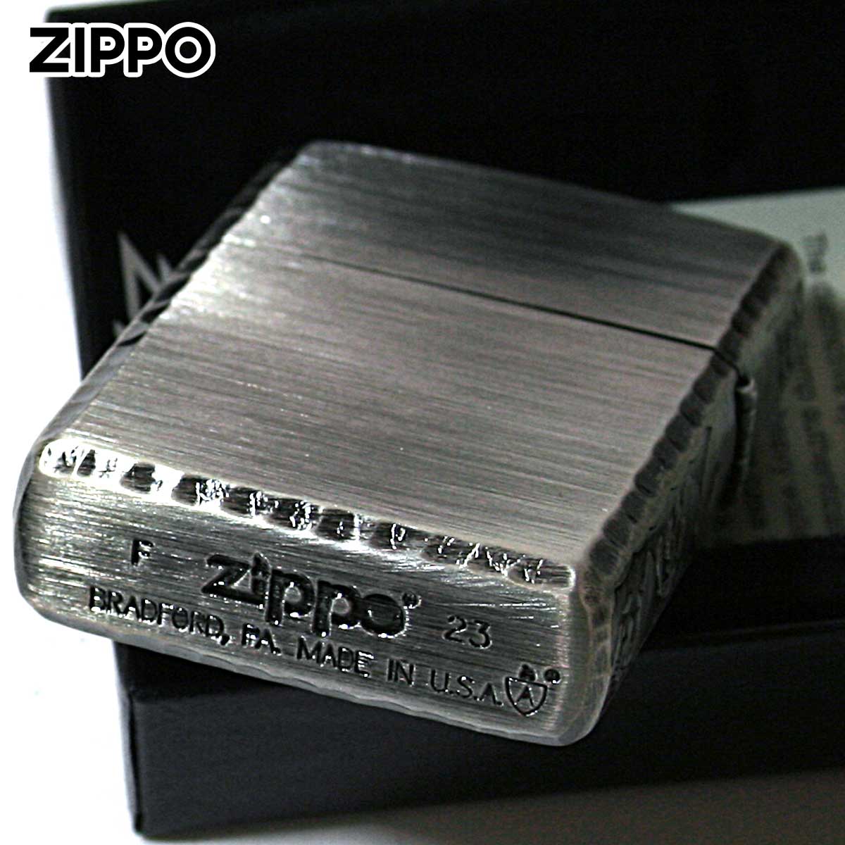 スカル（ZIPPO） Zippo ジッポライター スカル ドクロ 骸骨 3面サイド 