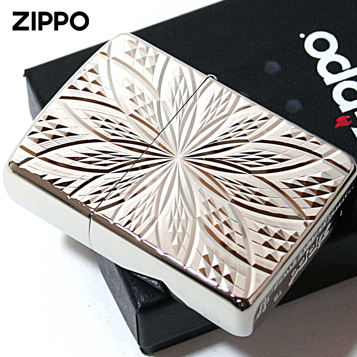 ZIPPO（ジッポー） ジッポライター アーマー ダイヤモンドカット 