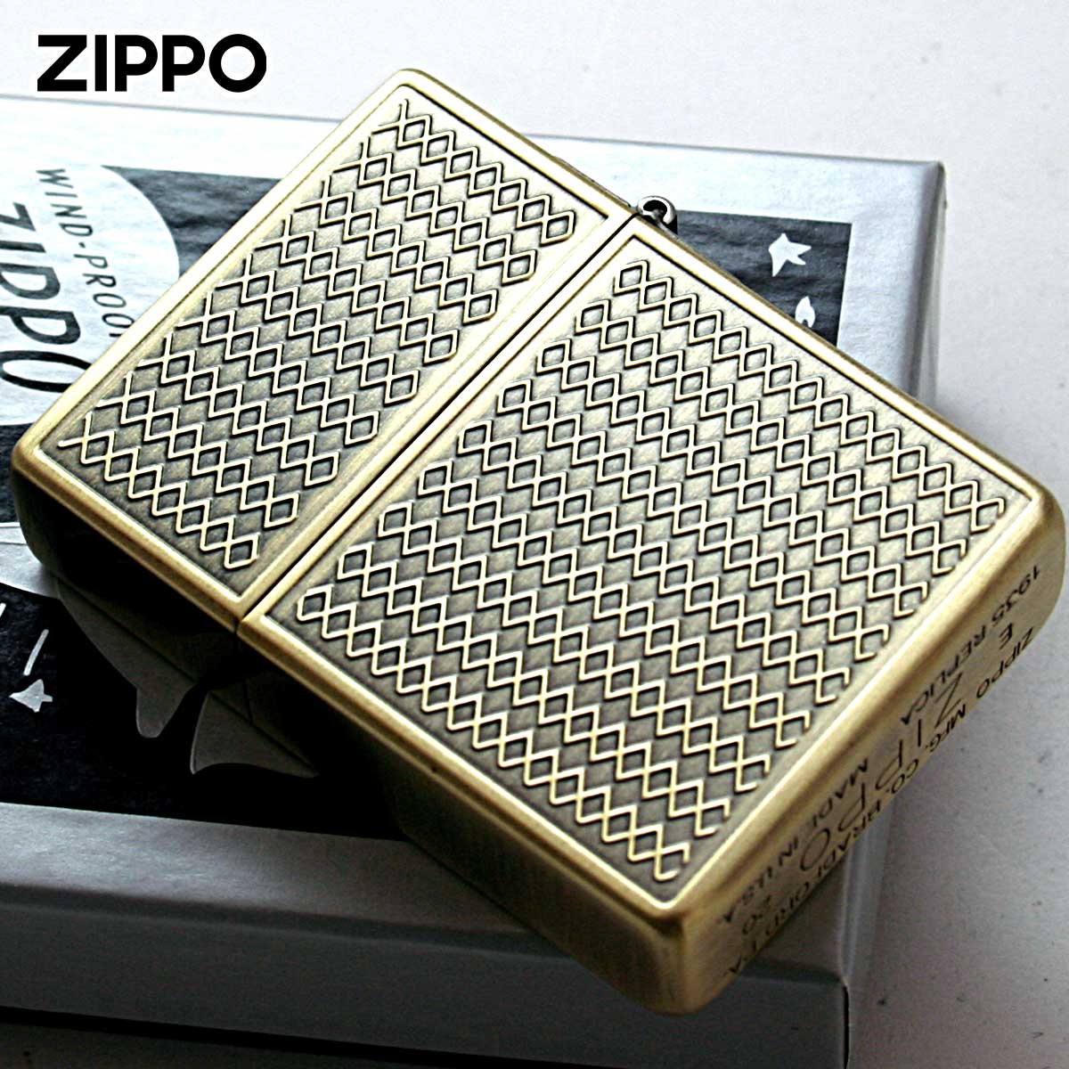 レプリカ Zippo ジッポライター 1935レプリカ グリルメッシュ 