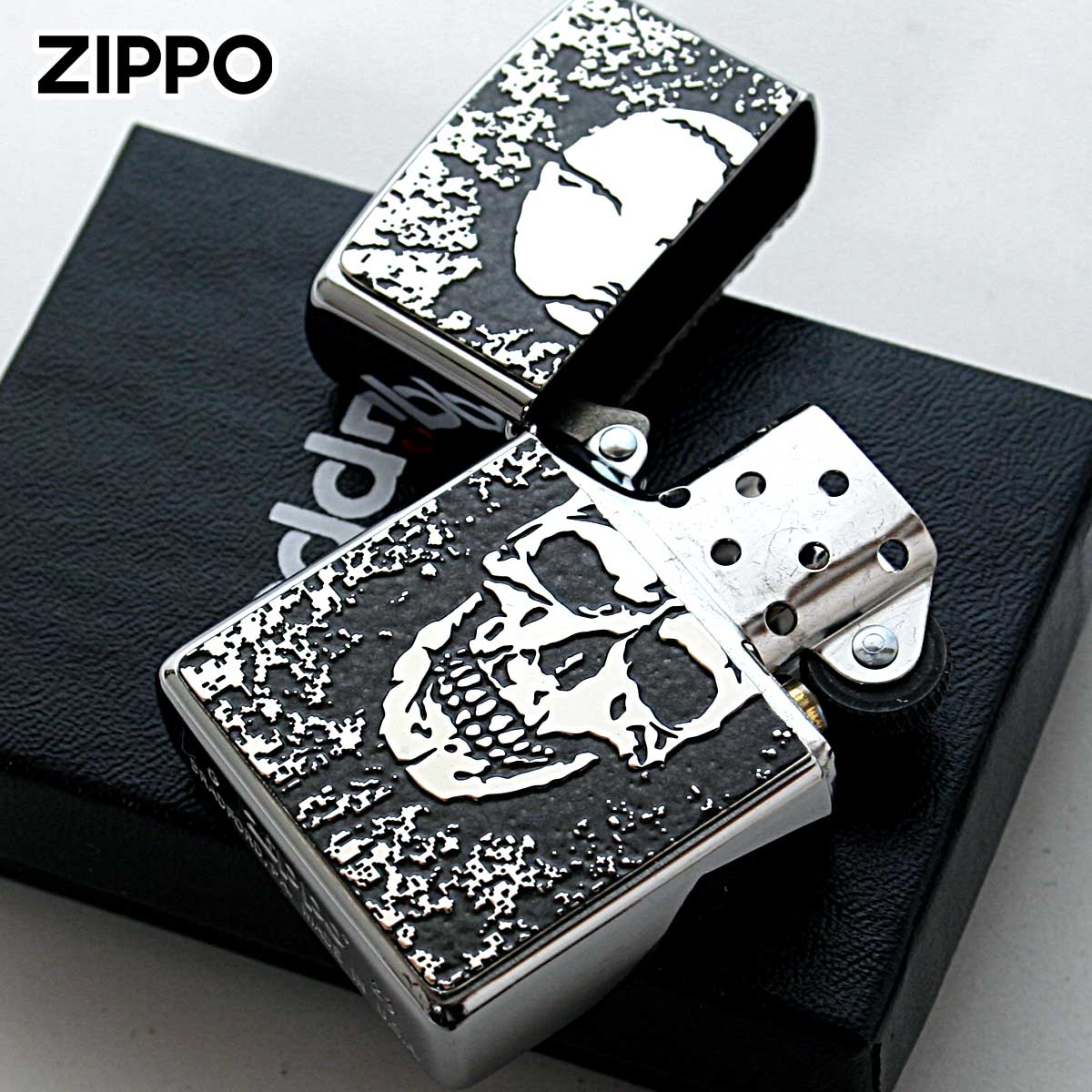 スカル（ZIPPO） Zippo ジッポライター スカル ドクロ 骸骨 Skull