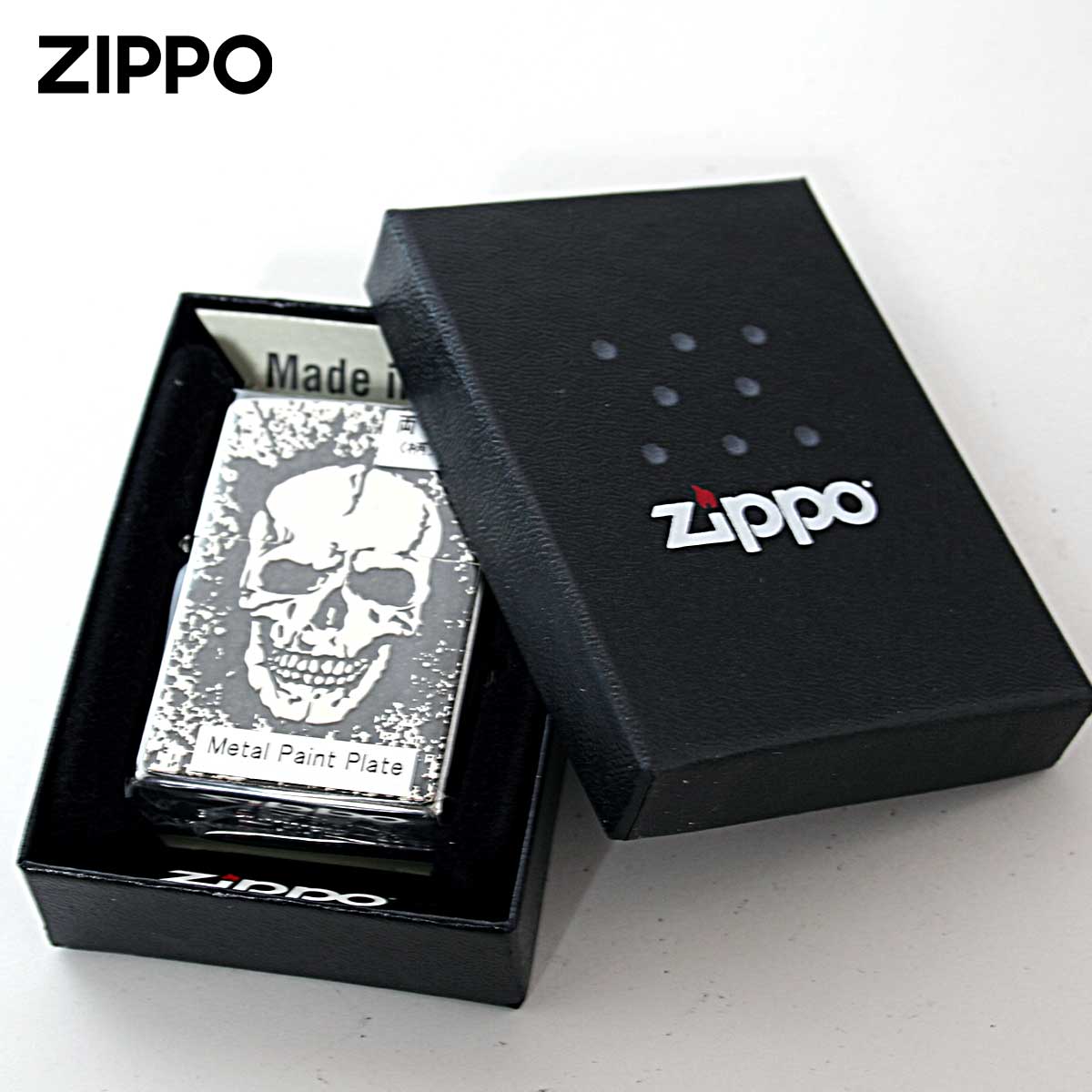 スカル（ZIPPO） Zippo ジッポライター スカル ドクロ 骸骨 Skull