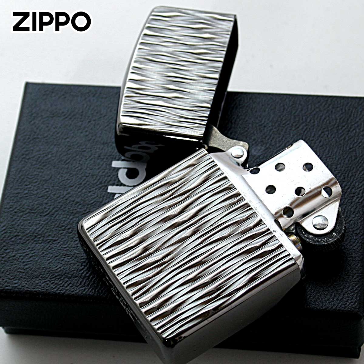 ZIPPO（ジッポー） ジッポライター アーマー ヒートヘイズ シルバー 