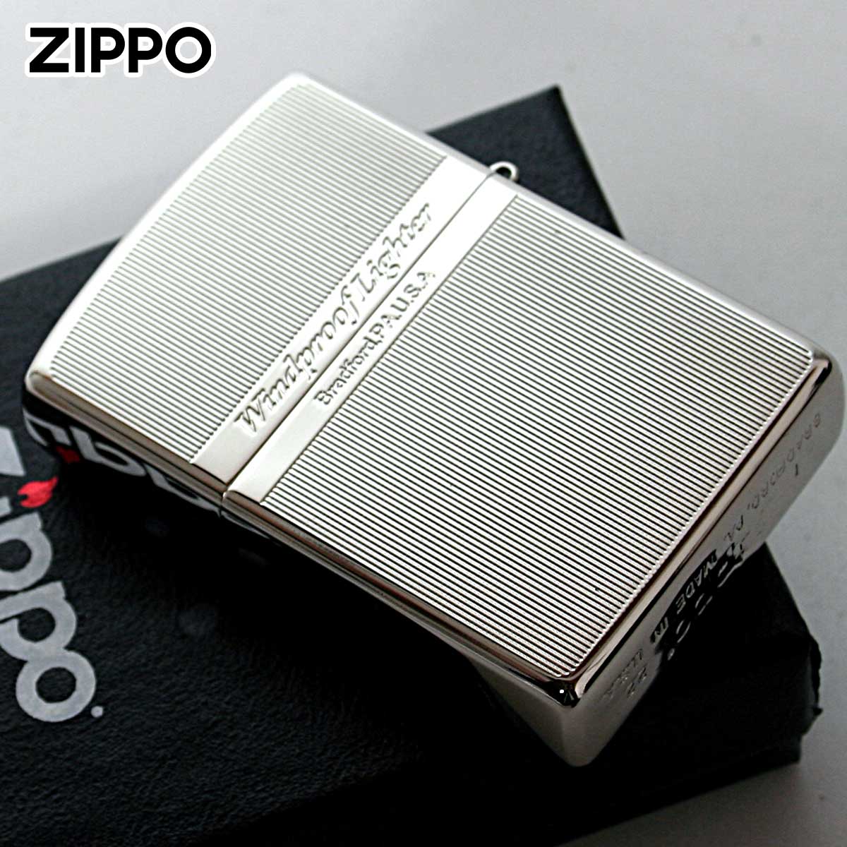 ZIPPO（ジッポー） ジッポライター ウッド 木目 木 ホワイトニッケル 