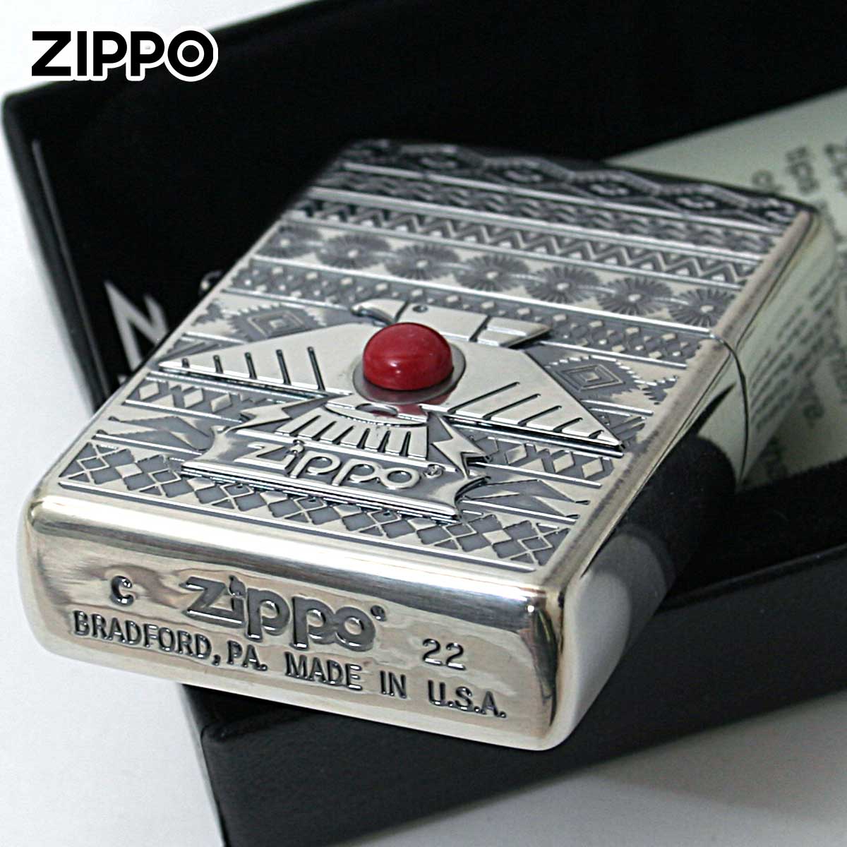 ZIPPO（ジッポー） ジッポライター ネイティブアメリカン 