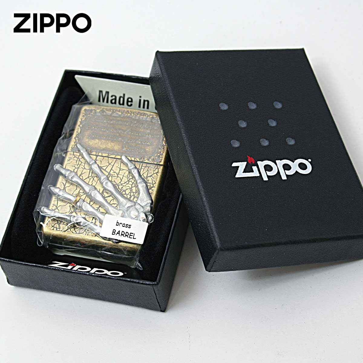ZIPPO（ジッポー） ジッポライター エタニティリング メタル貼り 