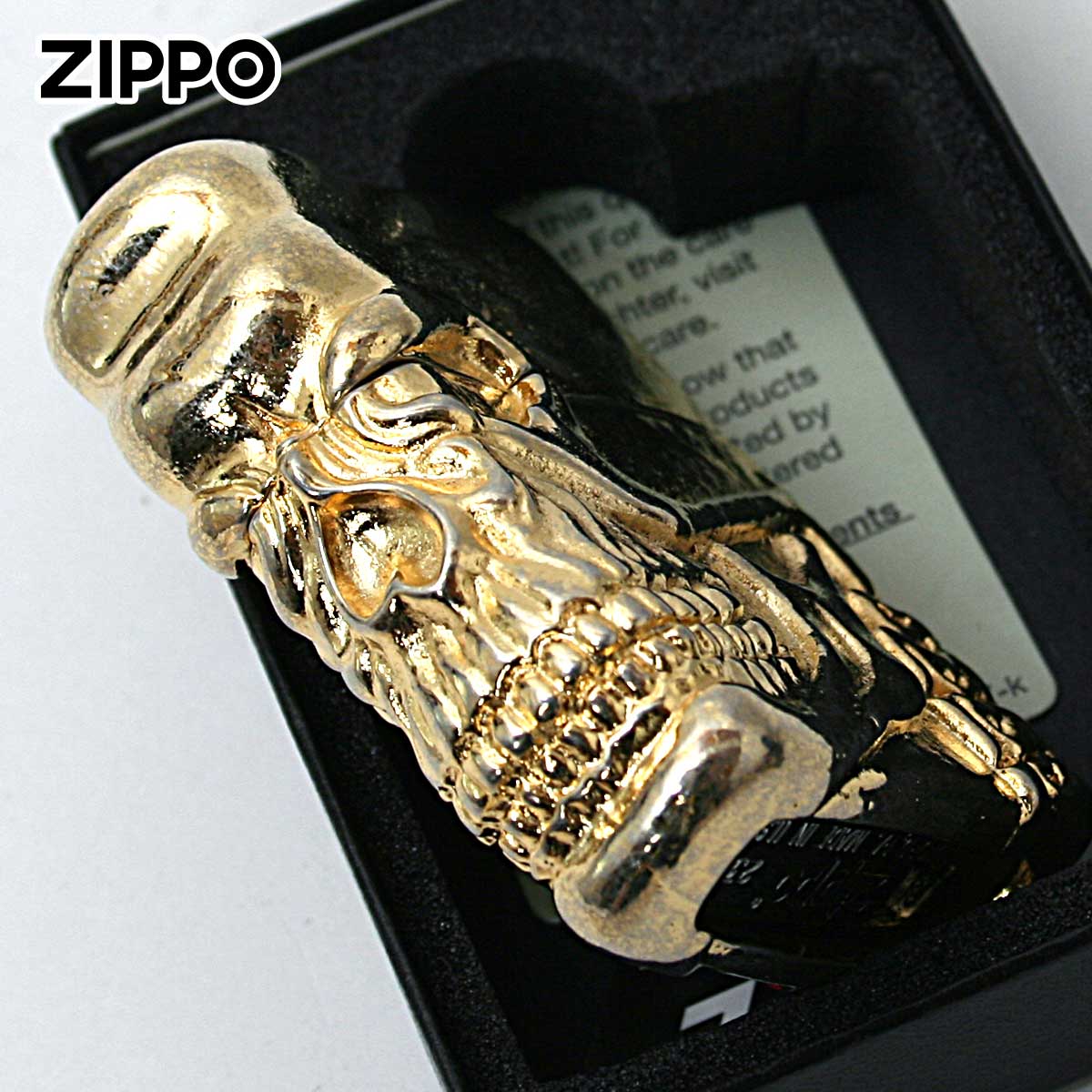 ZIPPO（ジッポー） ジッポライター スカル Skull 骸骨 フルメタル