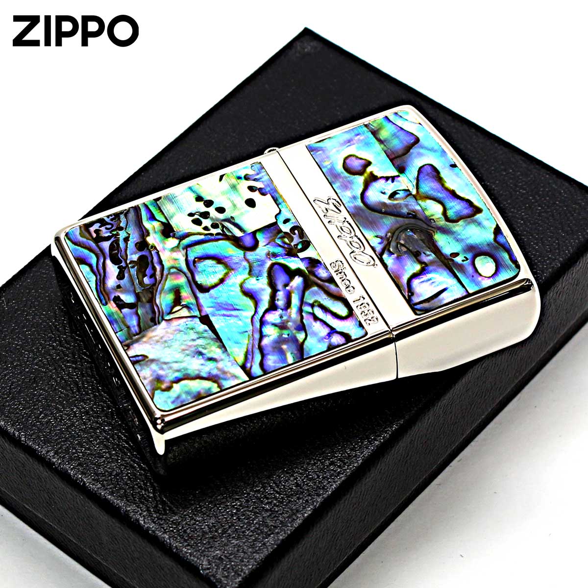 Zippo �W�b�|���C�^�[ �V�F�� �J���[���C�� �L ���ʉ��H ���b�h SHELL LINE  RD ���[���֐�p���i