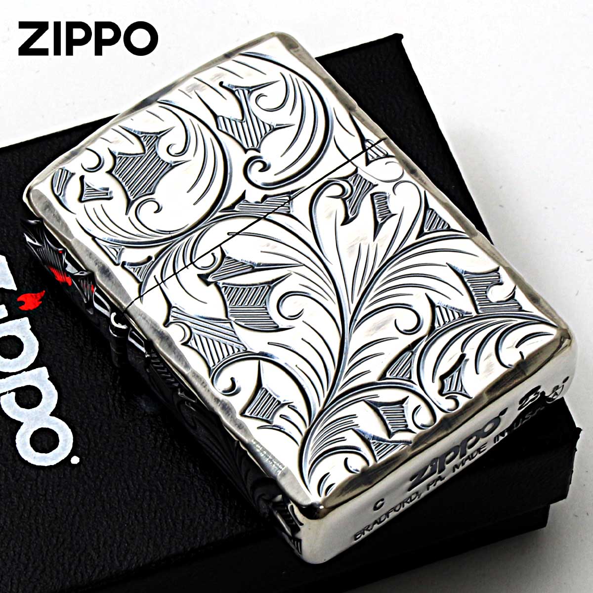 ZIPPO Zippo ジッポライター アーマー ARMOR 5面立体 NC彫刻 ZIPPO Zippo ジッポライター アーマー ARMOR 5面立体 NC彫刻