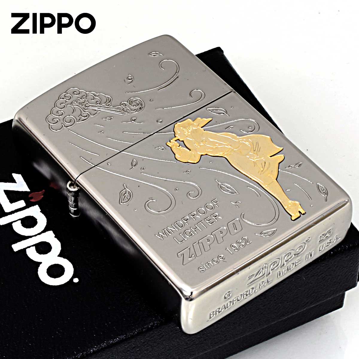 ZIPPO（ジッポー） ジッポライター Windy Wind ウインディ 風の中 