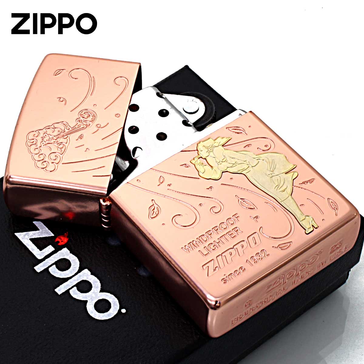 ZIPPO（ジッポー） ジッポライター Windy Wind ウインディ 風の中