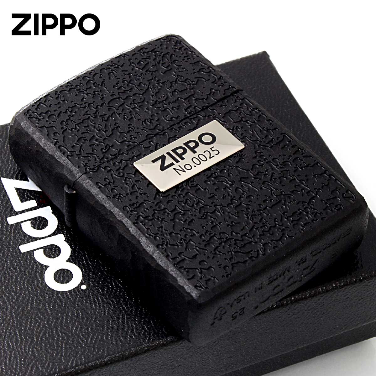 Zippo �W�b�|���C�^�[ ARMOR �A�[�}�[ ZIPPO LOGO METAL �f�B�[�v �u���b�N �W�b�| ���S ���^�� �V���o�[�v���[�g M�E3Side Leuter DB S ���[���֐�p���i