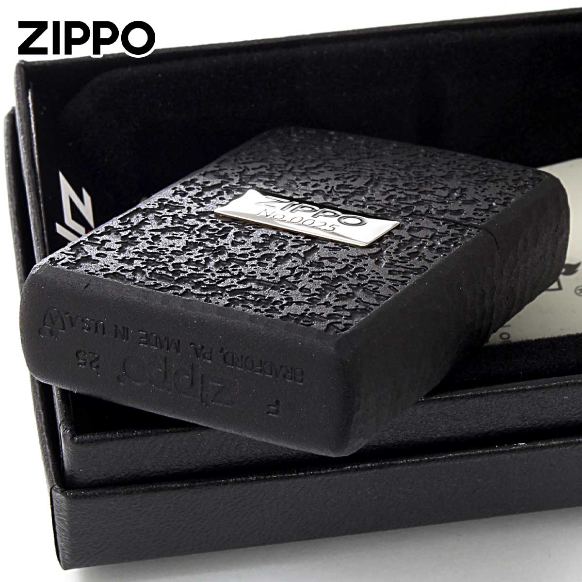 ZIPPO（ジッポー） ジッポライター ARMOR アーマー ZIPPO LOGO METAL 