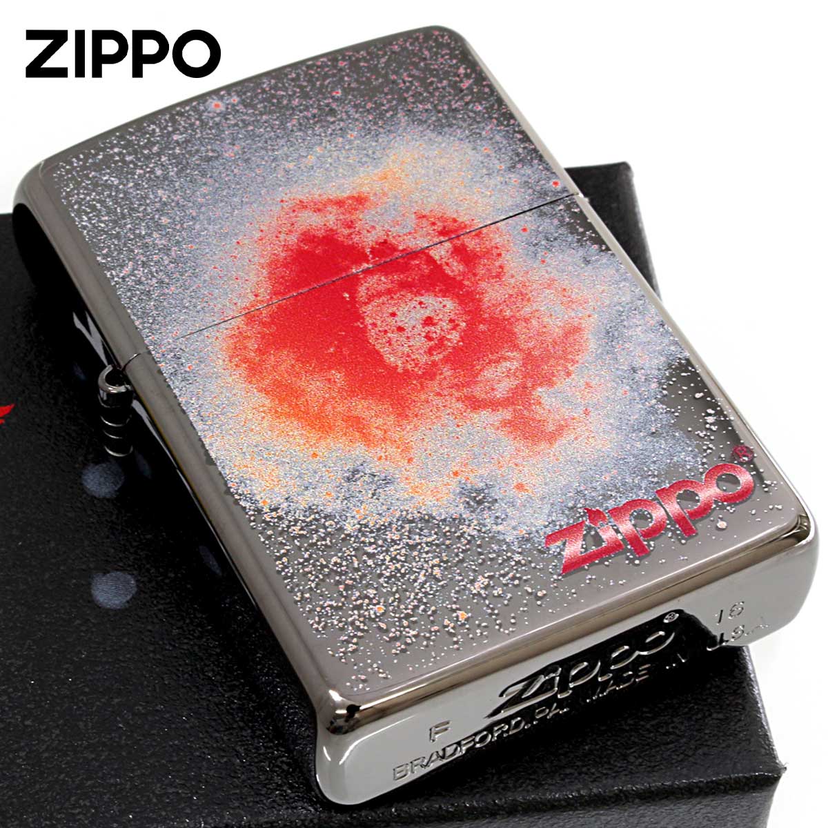 Zippo �W�b�|���C�^�[ Nebula �l�r���� ���_ ���b�h A ���[���֐�p���i