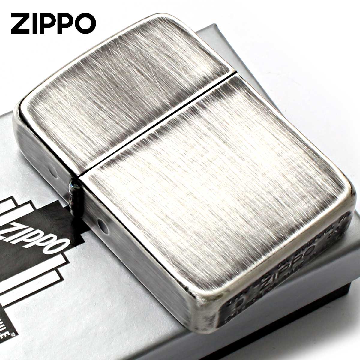 レプリカ Zippo ジッポライター 1941レプリカ ユーズド仕上げ 銀メッキ 
