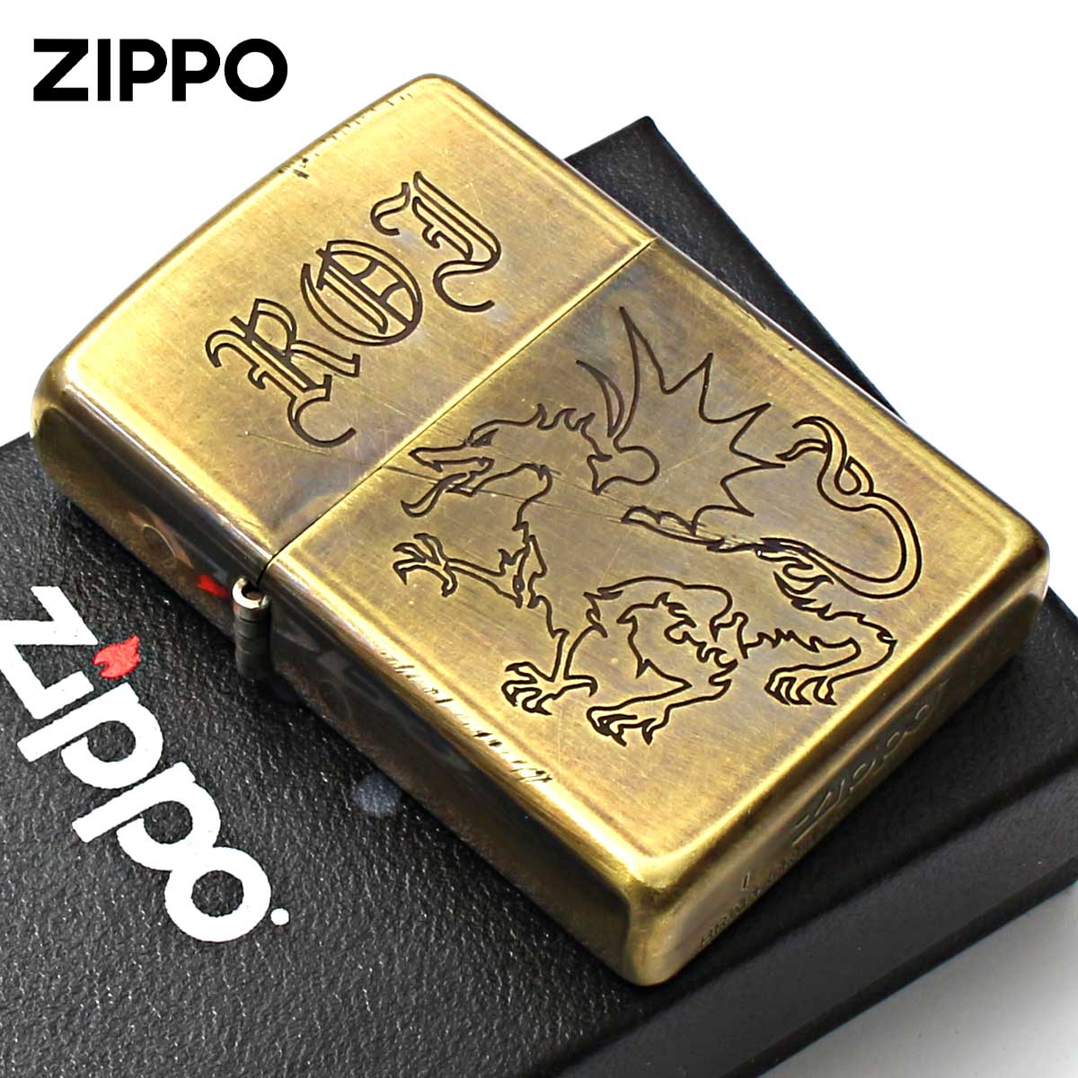 Zippo �W�b�|���C�^�[ ���� �R�m�� ���[�Y�h�d�グ �V���@�����[ Chiualry 2UDB-ROI ���[���֐�p���i
