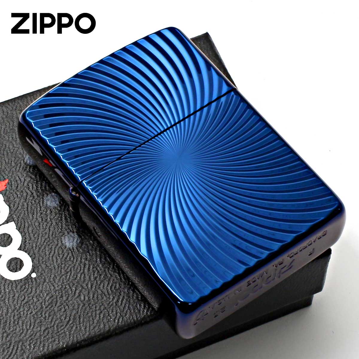 Zippo Wb|C^[ A[}[  WAVE EF[u ͗l ʉH `^j[R[eBO u[ ARMOR TITANIUM COATING 62TIBL-WAVE [֐pi