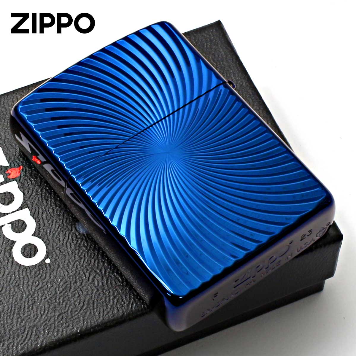 アーマーチタン Zippo ジッポライター アーマー 彫刻 WAVE ウェーブ 