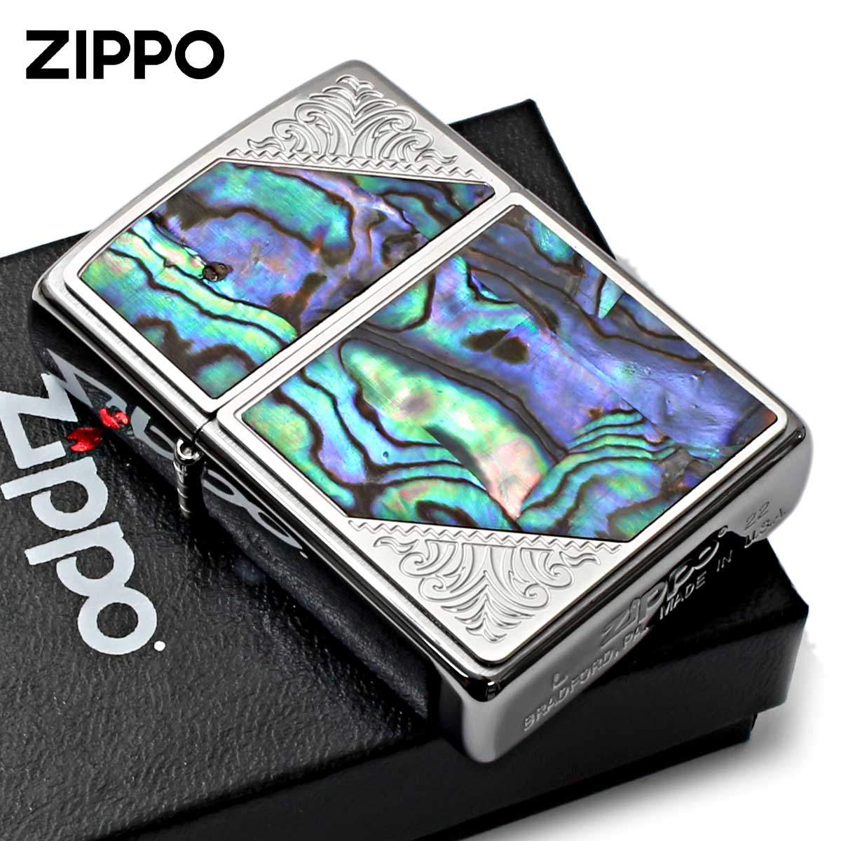 Zippo �W�b�|���C�^�[ �V�F�� �L �C�����C �ۛ� �E�G�X�^�� �f�U�C�� Western Design 2SW-SHELL ���[���֐�p���i