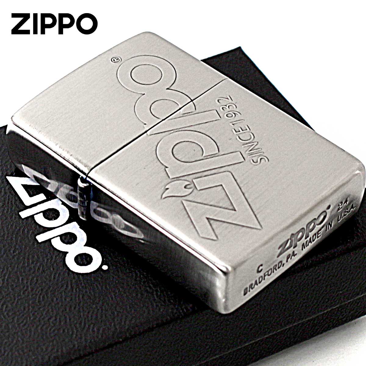 ZIPPO（ジッポー） ジッポライター ジッポ ロゴ ZIPPO LOGO ニッケル