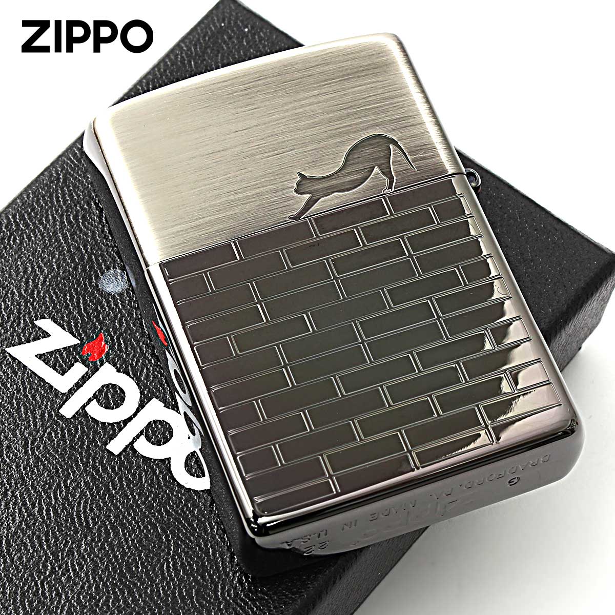 ZIPPO（ジッポー） ジッポライター ネコ 猫 Cat キャットウォーク 