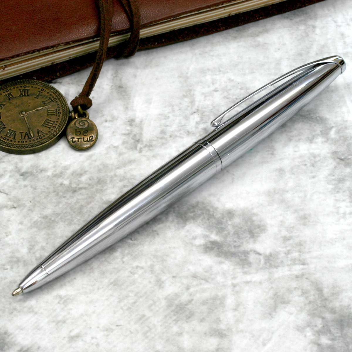 CROSS（クロス） ATX ピュアクローム ボールペン 882-2 YMEX : 輸入