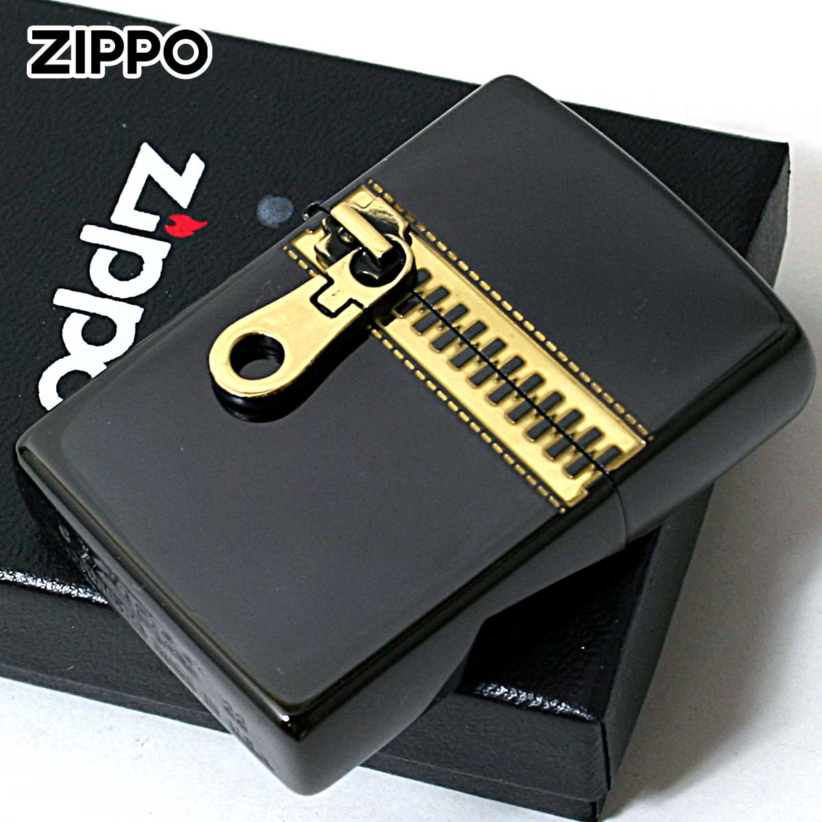 ZIPPO（ジッポー） ジッポライター ジッパー メタル 両面加工 ZIPPER 