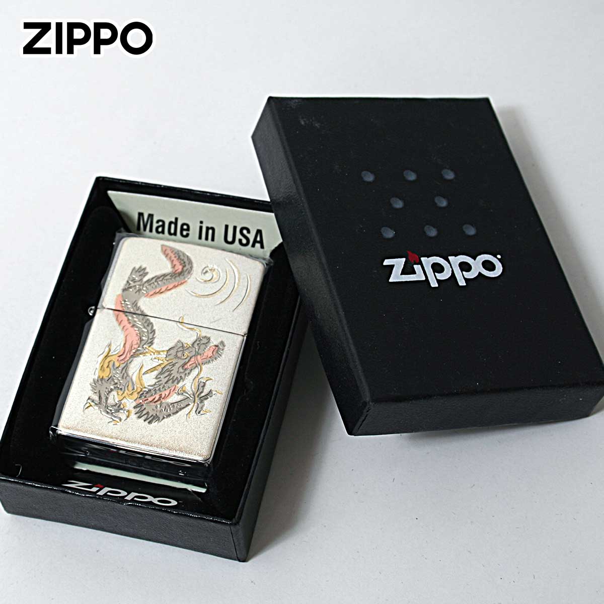 ZIPPO（ジッポー） ジッポライター 電鋳板 プレート貼り 和柄 伝統工芸 