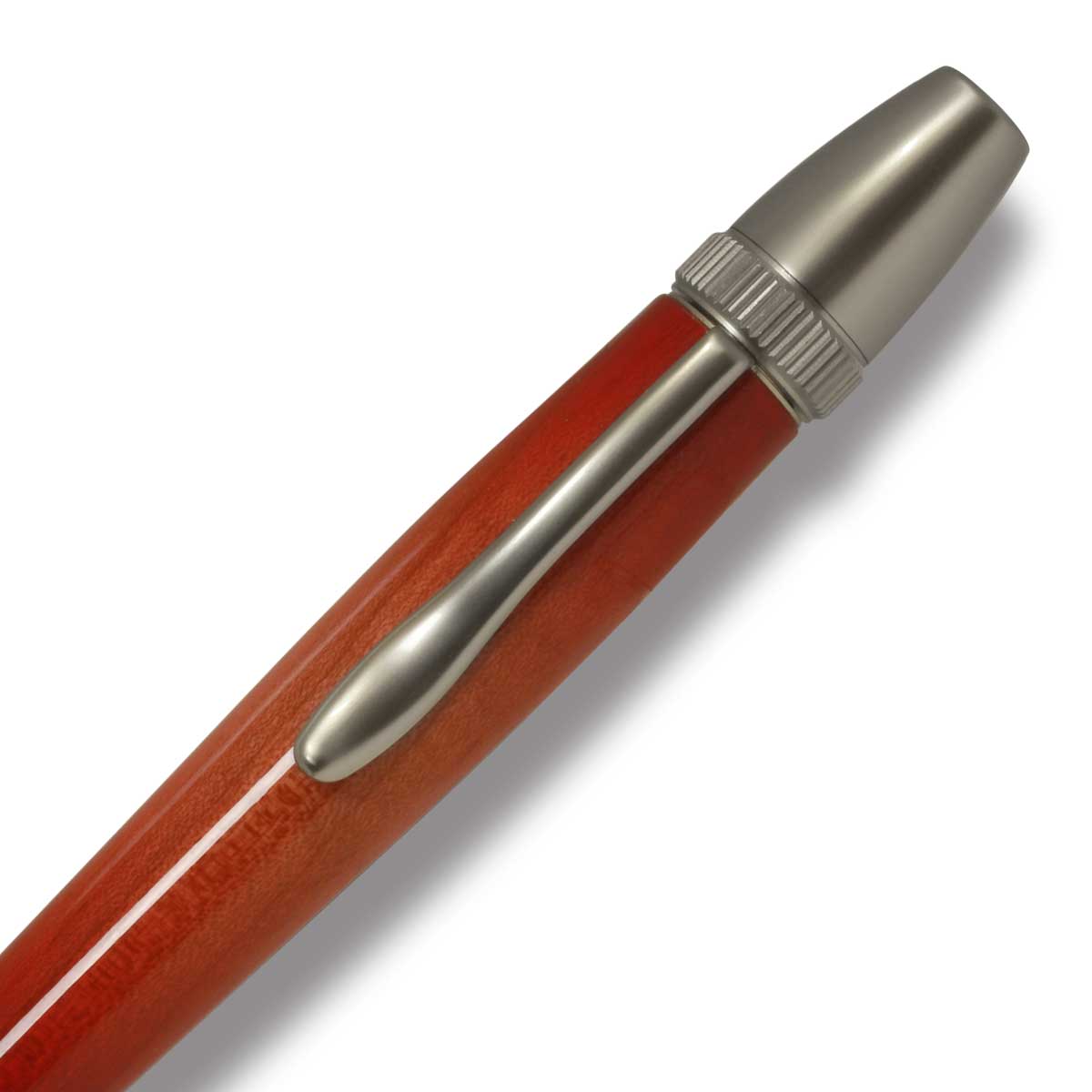 F-STYLE Air Brush Wood Pen エアーブラシ ウッドペン ギター塗装 RED レッドカーリーメイプル かえで 楓 ボールペン TGT1611 YMEX_2