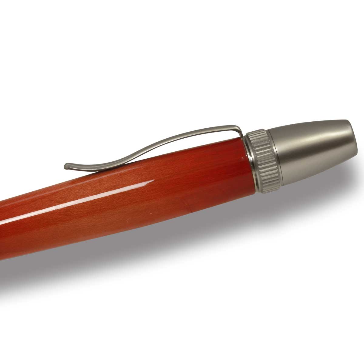 F-STYLE Air Brush Wood Pen エアーブラシ ウッドペン ギター塗装 RED レッドカーリーメイプル かえで 楓 ボールペン TGT1611 YMEX_3