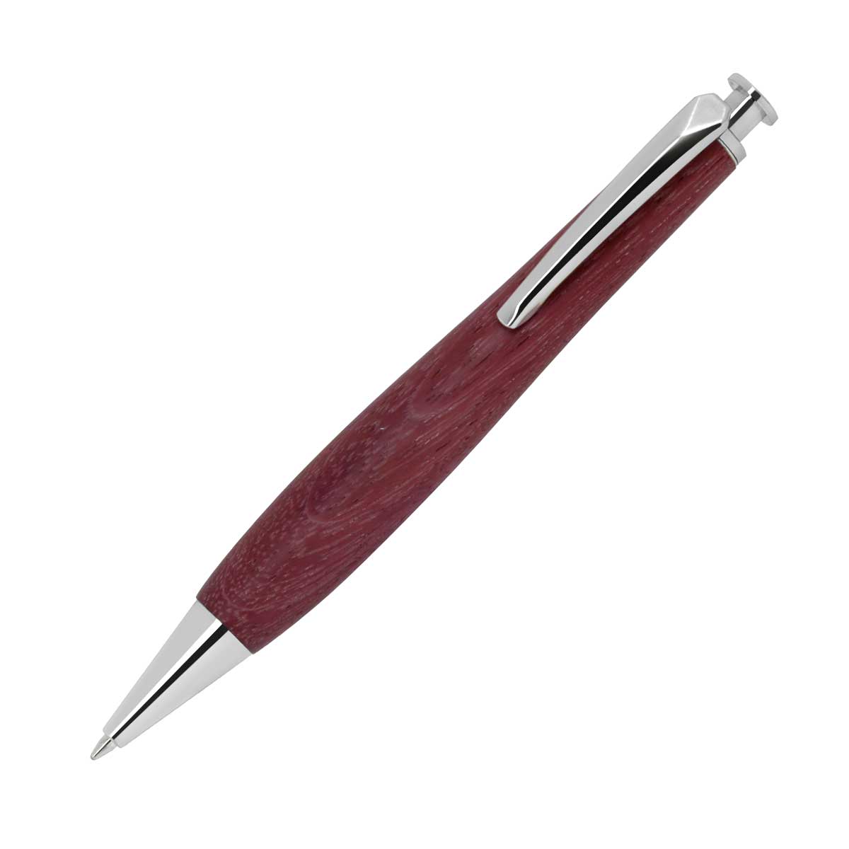 F-STYLE Wood Knock Pen パープルハート ボールペン TWB2410-4 YMEX