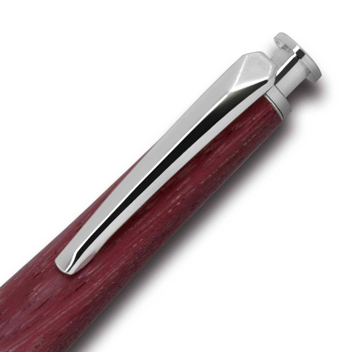 F-STYLE Wood Knock Pen パープルハート ボールペン TWB2410-4 YMEX_2