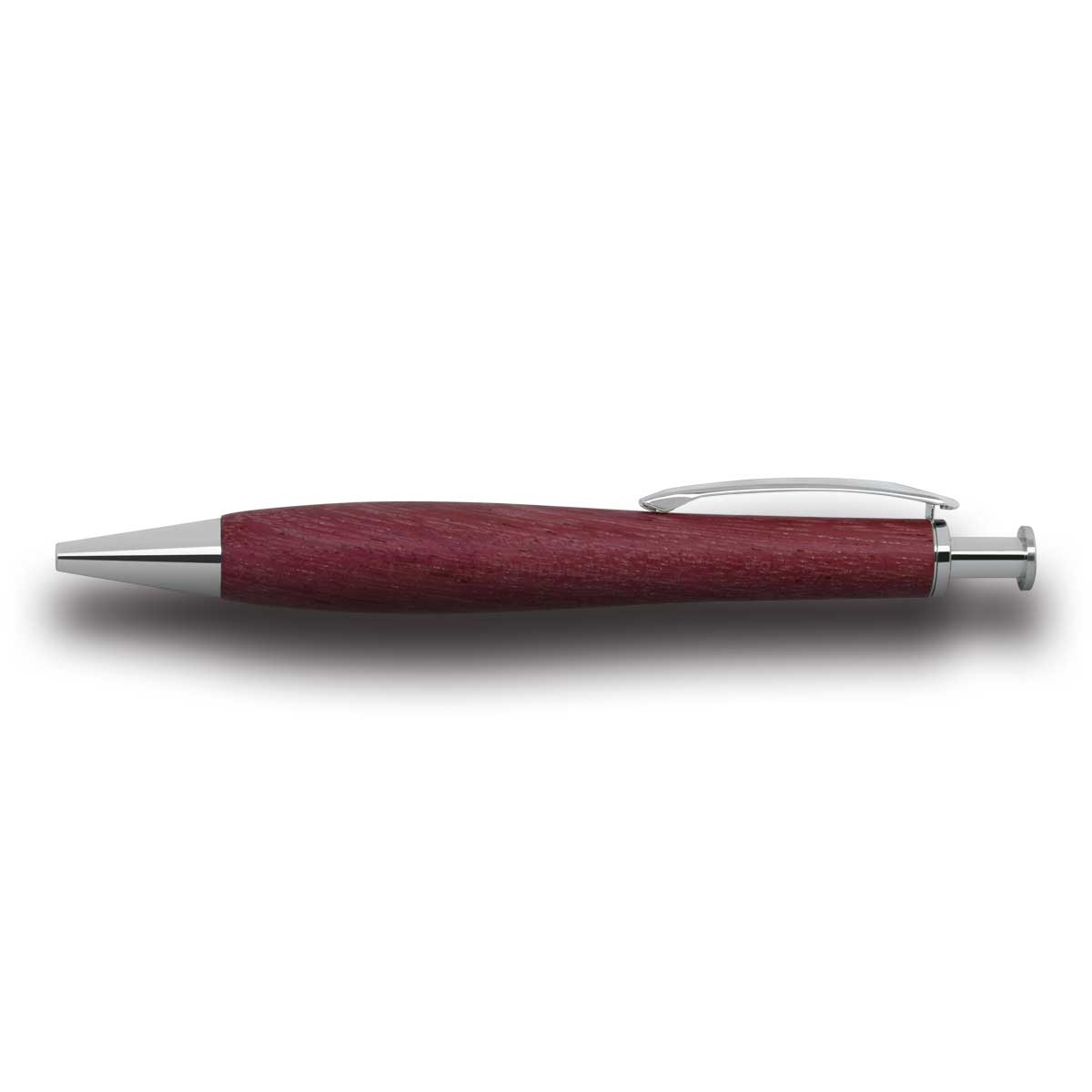 F-STYLE Wood Knock Pen パープルハート ボールペン TWB2410-4 YMEX_5
