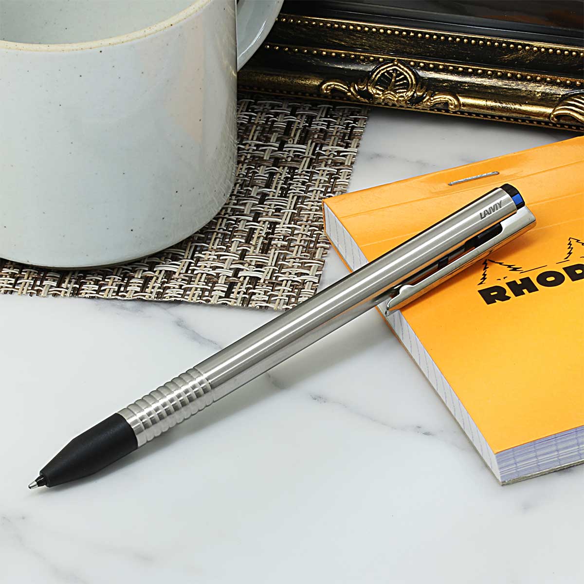 ラミー（LAMY） トライペン ロゴ ステンレス 3色 多機能ペン L405 YMEX | LAMY | 09