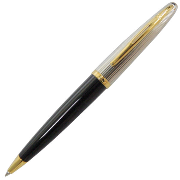 ウォーターマン（WATERMAN） カレン・デラックス ブラック&シルバーGT ボールペン S2228342 YMEX | WATERMAN