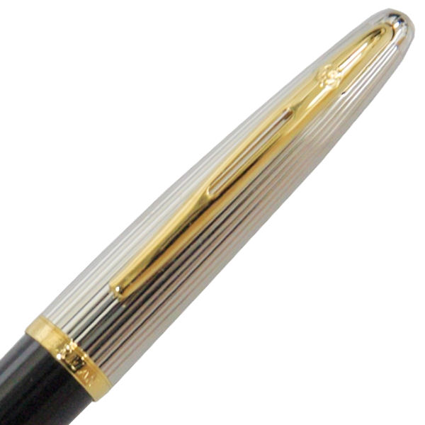 ウォーターマン（WATERMAN） カレン・デラックス ブラック&シルバーGT ボールペン S2228342 YMEX | WATERMAN | 02