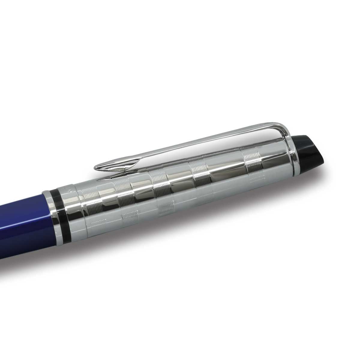 ウォーターマン（WATERMAN） エキスパート デラックス EXPERT Deluxe ダークブルーCT ボールペン 2093767 YMEXの画像