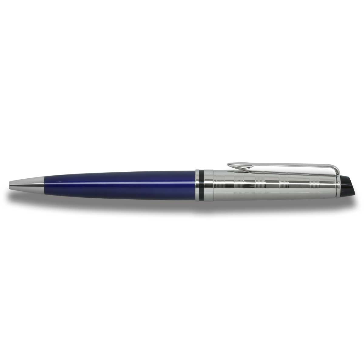 ウォーターマン（WATERMAN） エキスパート デラックス EXPERT Deluxe ダークブルーCT ボールペン 2093767 YMEXの画像