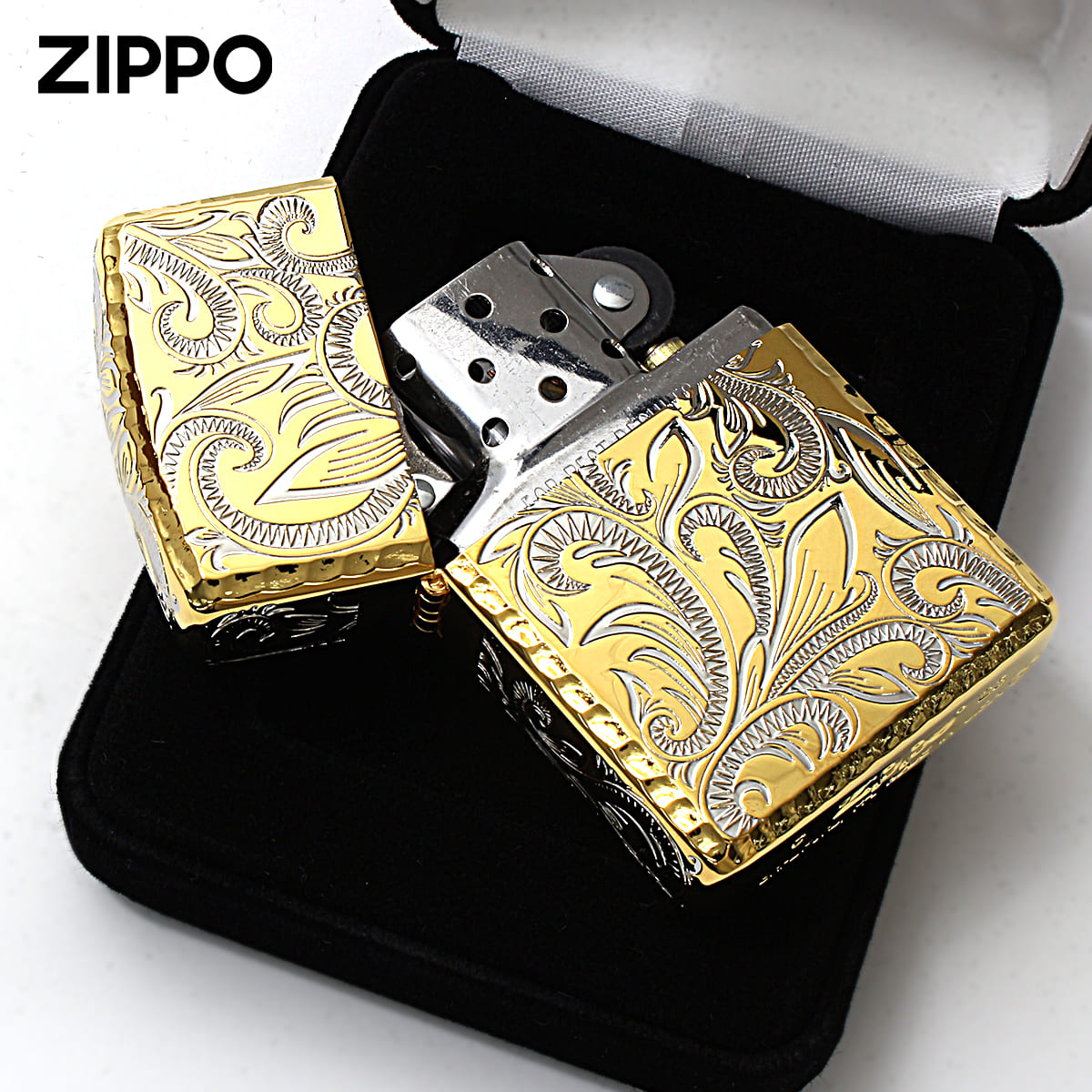 サイドアラベスク Zippo ジッポライター アーマー アラベスク 唐草