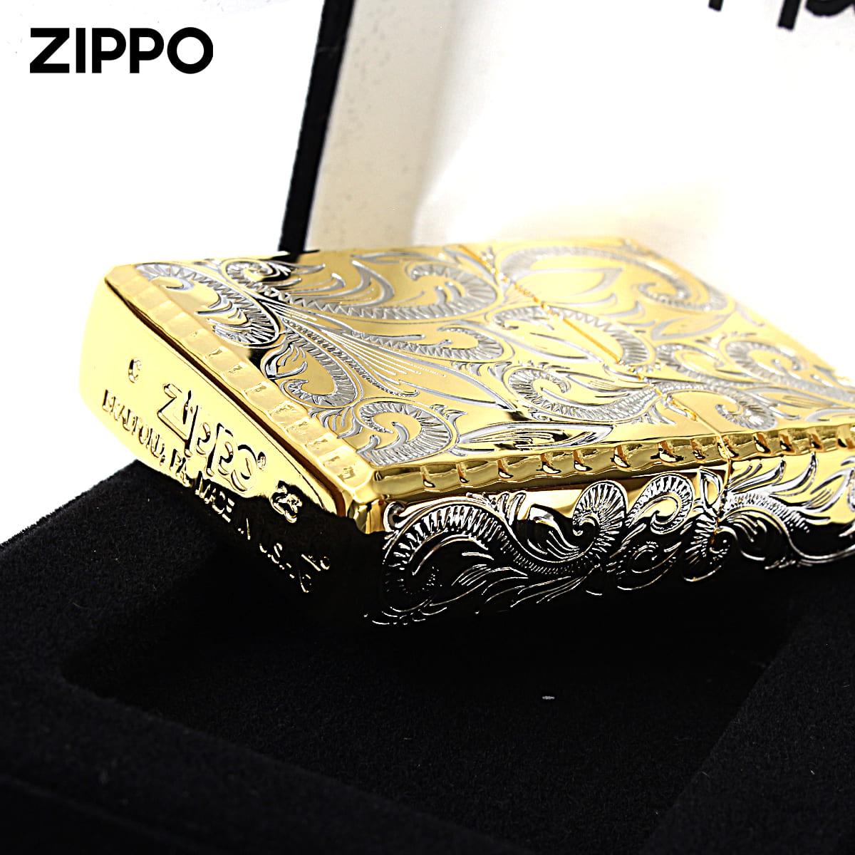 サイドアラベスク Zippo ジッポライター アーマー アラベスク 唐草