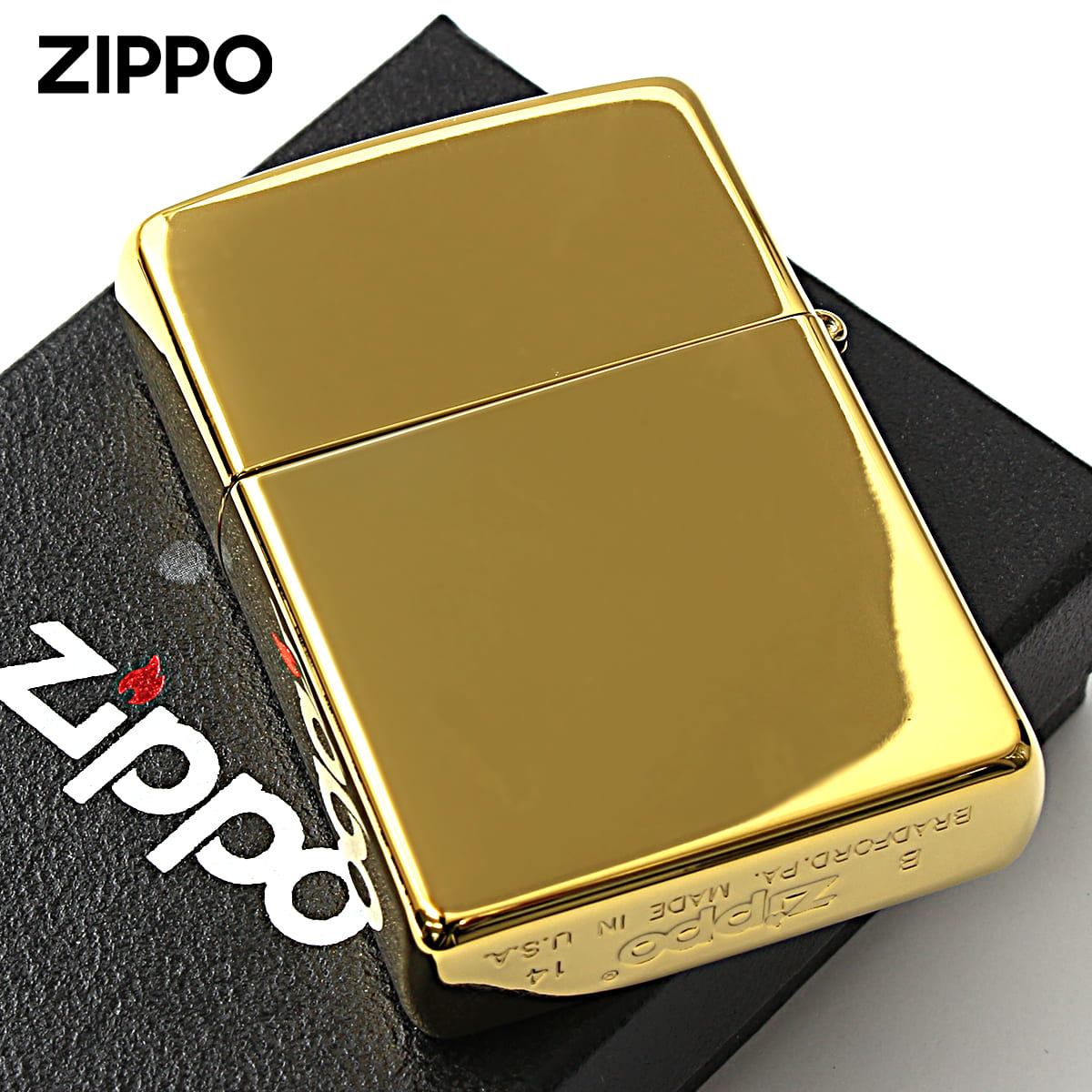 チェッカー Zippo ジッポライター アーガイル柄 ゴールド チタン 