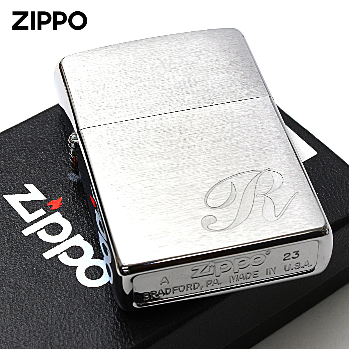 ZIPPO（ジッポー） ジッポライター イニシャル アルファベット 