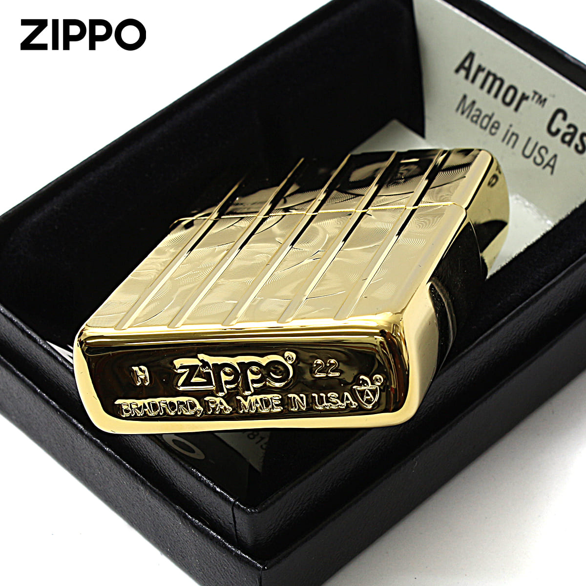 Zippo ジッポライター アーマー ウェーブ...の詳細画像3
