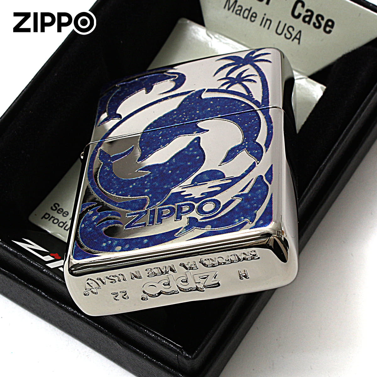 ZIPPO（ジッポー） ジッポライター アーマー ドルフィン イルカ