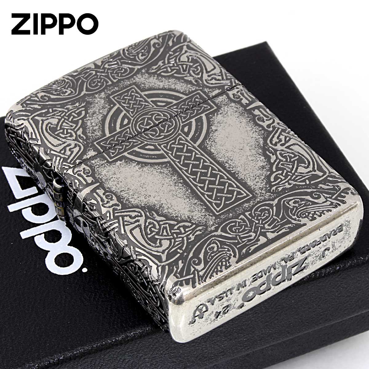 ZIPPO（ジッポー） ジッポライター ARMOR アーマー クロス 十字架 