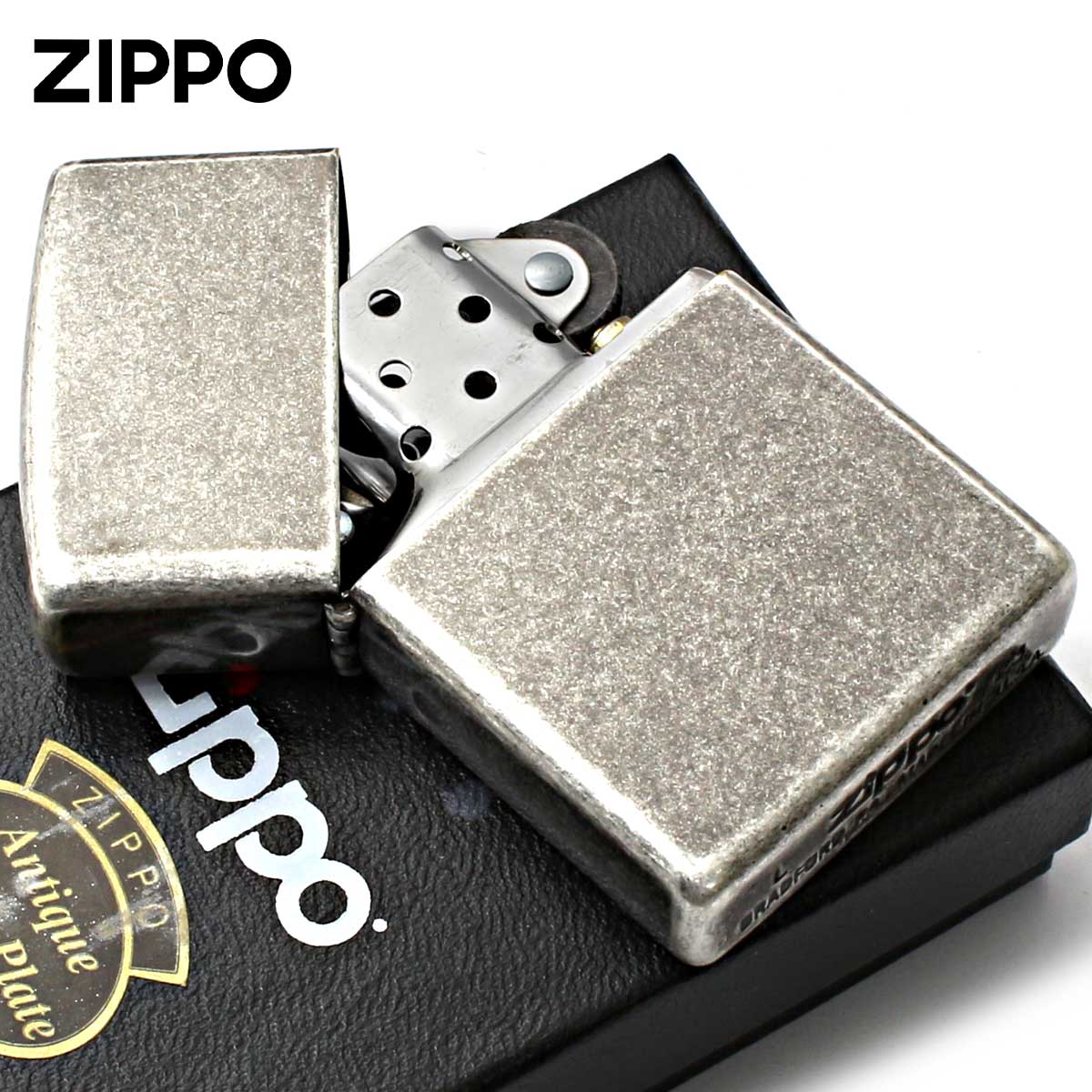 ZIPPO（ジッポー） ジッポライター 無地 アンティークフィニッシュ 
