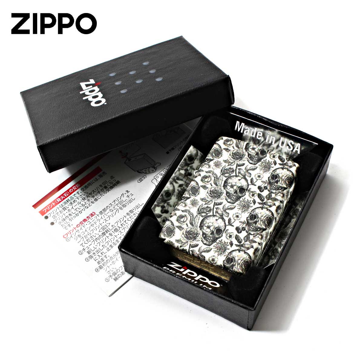 スカル(ZIPPO) Zippo ジッポライター スカル ドクロ 骸骨 薔薇 スカル(ZIPPO) Zippo ジッポライター スカル ドクロ 骸骨 薔薇