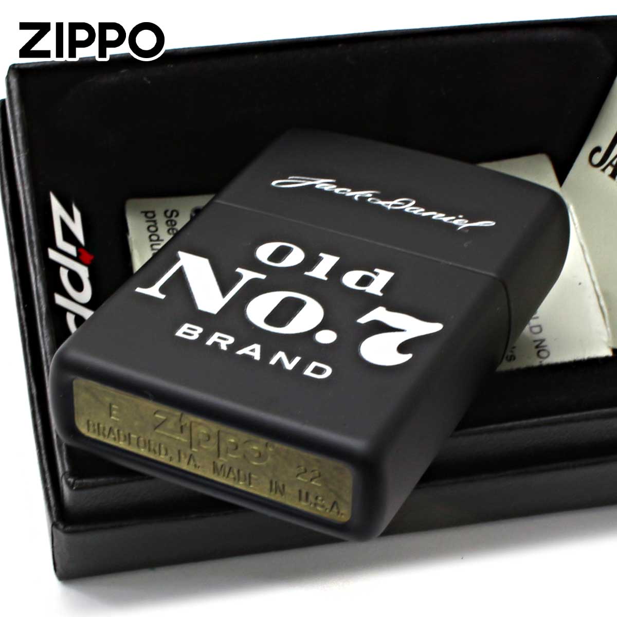 ZIPPO（ジッポー） ジッポライター ジャックダニエル 酒 ロゴ Jack 
