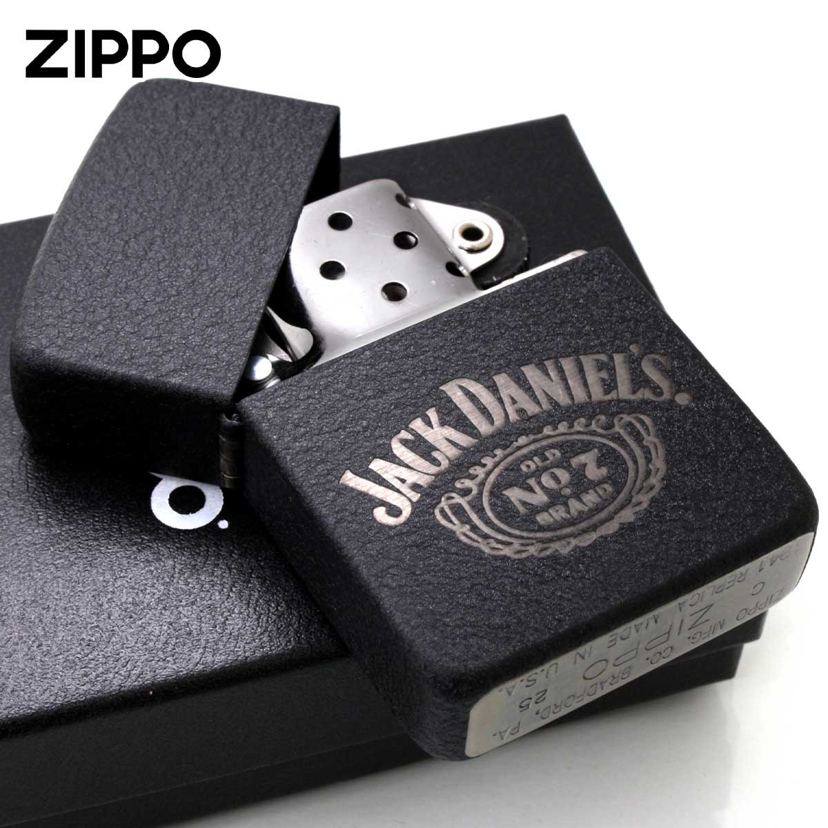 レプリカ Zippo ジッポライター 1941レプリカ ジャックダニエル ロゴ