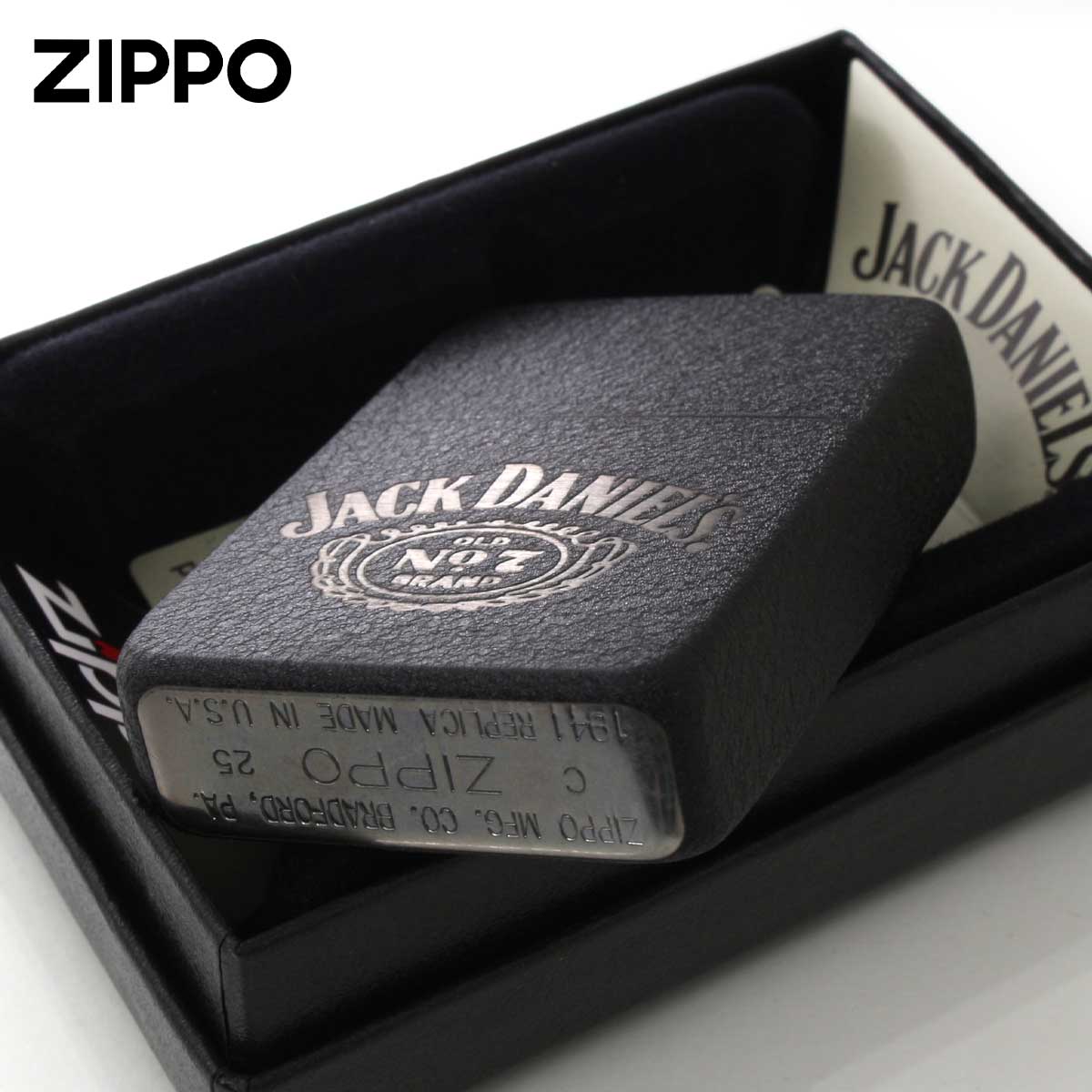 レプリカ Zippo ジッポライター 1941レプリカ ジャックダニエル ロゴ